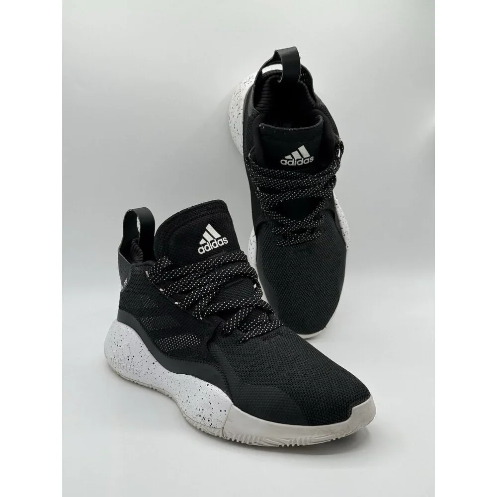 Adidas Rose 773 FX7123 Basketball Shoes Black & White Athleisure Size 12